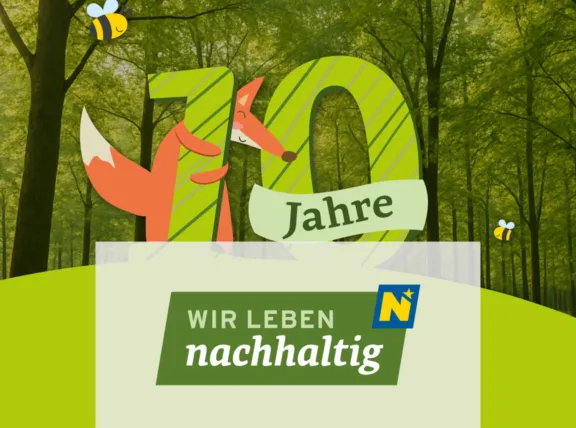 Grafisches Sujet: 10 Jahre Wir leben nachhaltig5